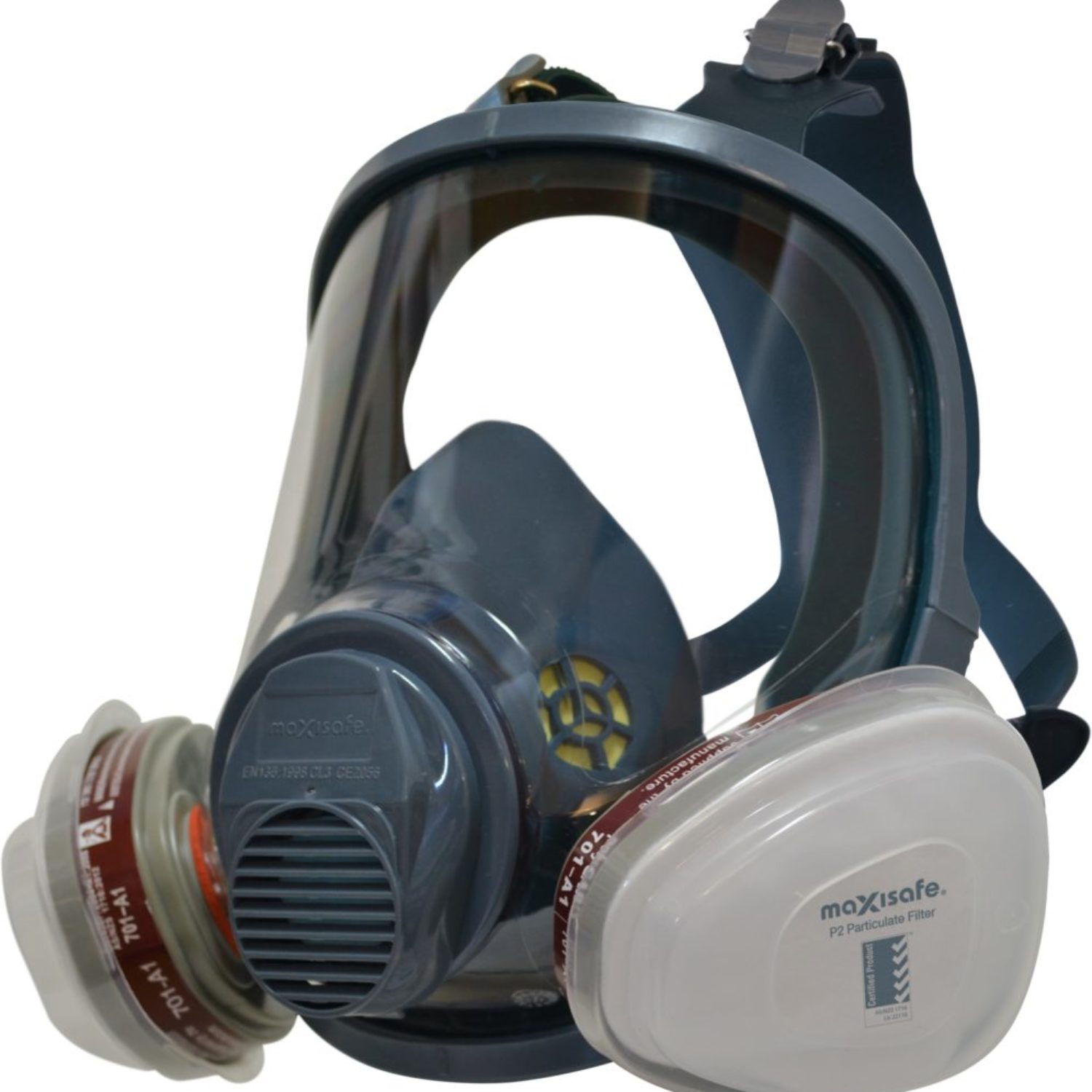 Maxiguard Full Face Silicone Respirator
