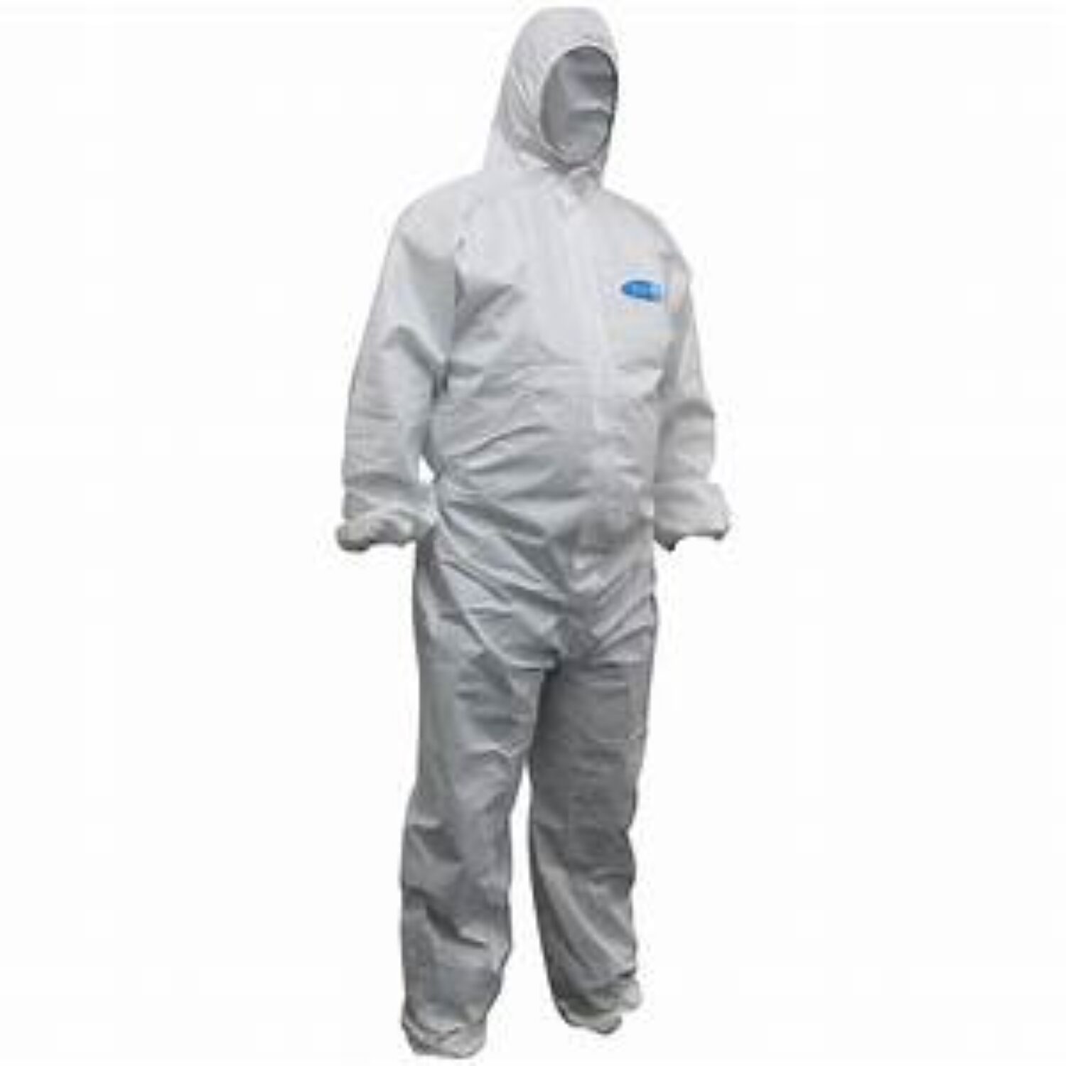 Maxisafe White Polypropylene Disposable Coveralls